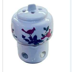 Vintage 1980s Cardinals Potpourri Pot Burner Pot.